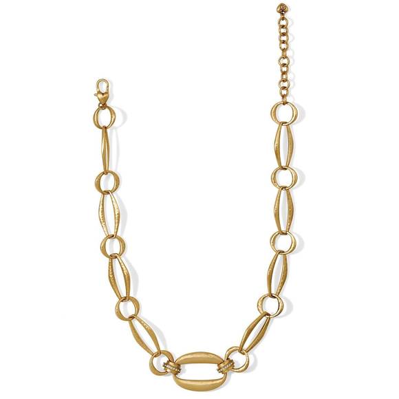 NEW BRIGHTON women's meridian lumens nexus necklace in gold - Picture 1 of 2